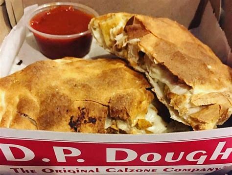 D.p dough - D.P. Dough's is delicious! There is very few options for a really good Calazone around No complaints ever! My order is always perfect and fresh out the oven! Just wish there was more of these in Loveland! 
